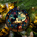 Mice Stained Glass Mica Ornament Perfect Gift For Holiday