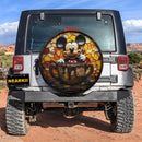 Mice Stained Glass Sun Catcher Car Spare Tire Cover