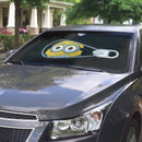 Minion Zipper Custom Car Windshield Sunshades