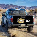 Minion Zipper Truck Tailgate Decal Sticker