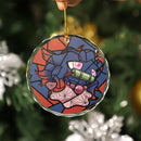 Misdreavus Nezuko Stained Glass Ornament