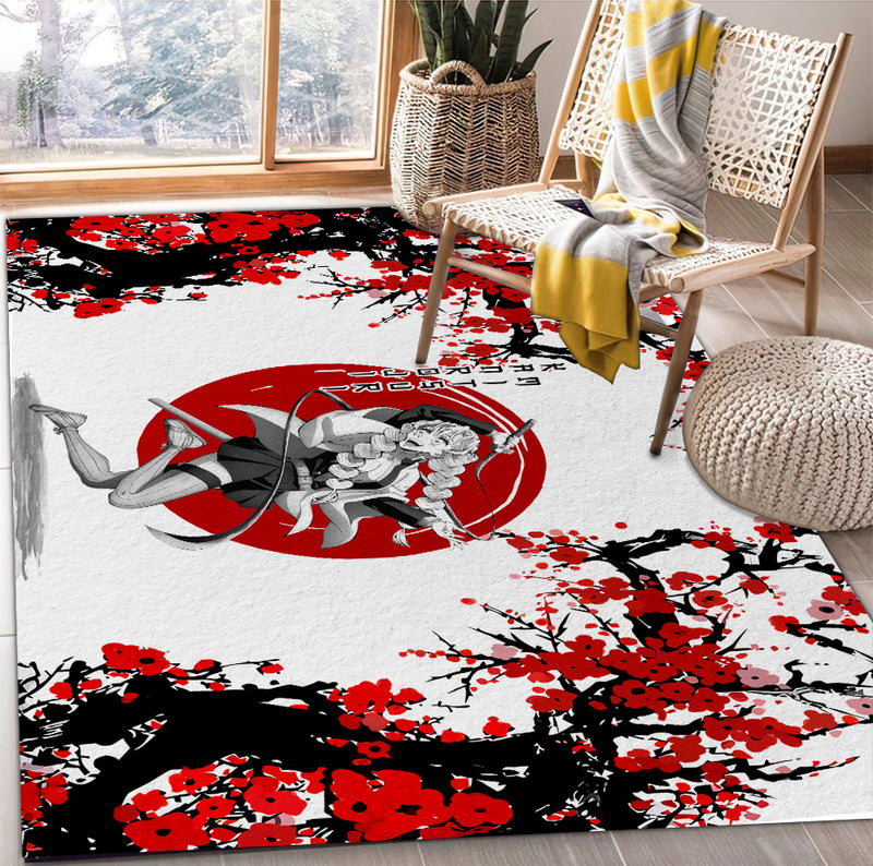 Mitsuri Demon Slayer Anime Japan Style Carpet Rug Home Room Decor