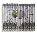 Moon Knight Ugly Christmas Window Curtain