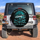 Never Underestimate An Old Lady With A Jeep Car Spare Tire Cover