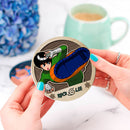 Rock Lee Ceramic Drink Coasters