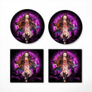 Nezuko Moonlight Ceramic Drink Coasters