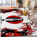 Nezuko Demon Slayer Japan Style Rectangular Area Rug