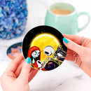 Nightmare Before Christmas Family Ceramic Drink Coasters