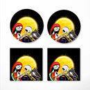 Nightmare Before Christmas Family Ceramic Drink Coasters