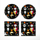 Nightmare Before Christmas Jack And Sally Ceramic Drink Coasters