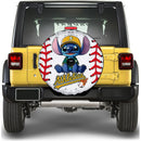 Oakland Athletics Car Spare Tire Cover With Camera Hole
