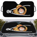 One Piece Zipper Custom Car Windshield Sunshades
