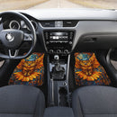 Owl Stained Glass Car Floor Mats