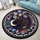 Eevee Evolutions Umbreon Round Rug