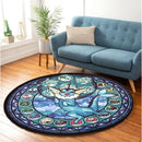 Eevee Evolutions 8 Round Rug
