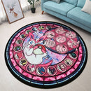 Eevee Evolutions Sylveon Round Rug