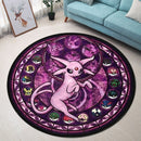Eevee Evolutions Espeon Round Rug