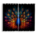 Peacock Window Curtain