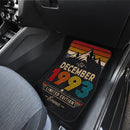 Personalized Retro December 1993 Car Floor Mats