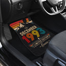 Personalized Retro December 1993 Car Floor Mats