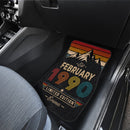 Personalized Retro February 1990 Car Floor Mats