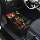 Personalized Retro July 1991 Car Floor Mats