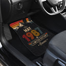 Personalized Retro May 1987 Car Floor Mats