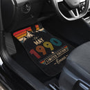 Personalized Retro May 1990 Car Floor Mats