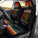 Personalized Retro November 1987 Custom Car Seat Covers Decor Protectors