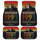 Personalized Retro November 1991 Car Floor Mats