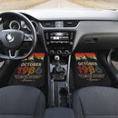 Personalized Retro October 1986 Car Floor Mats