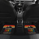 Personalized Retro October 1992 Car Floor Mats