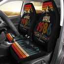 Personalized Retro September 1986 Custom Car Seat Covers Decor Protectors