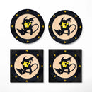 Pikachu Evolution Ceramic Drink Coasters