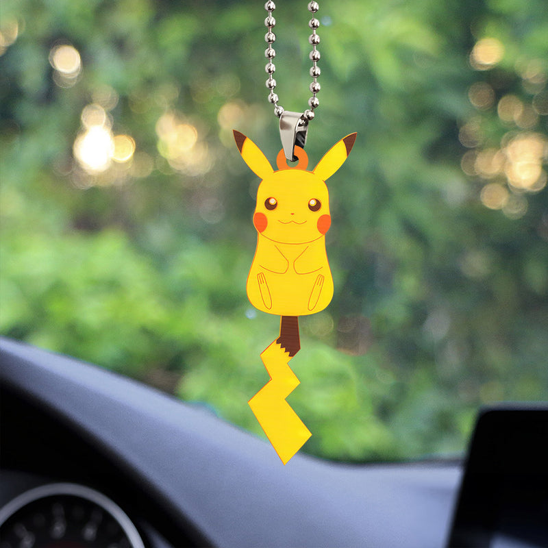 Pikachu Pokemon Car Ornament Custom Car Accessories Decorations