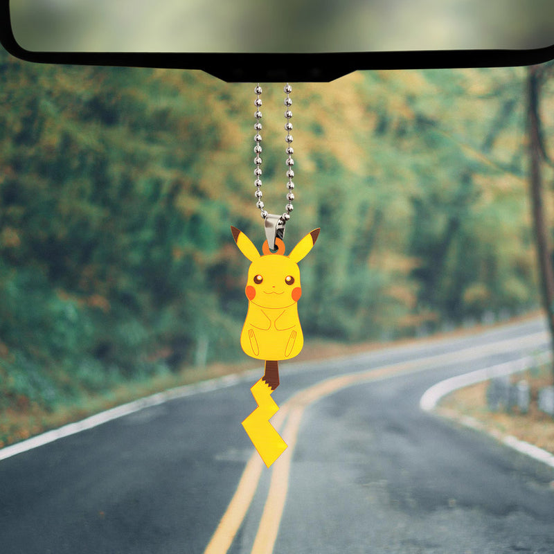 Pikachu Pokemon Car Ornament Custom Car Accessories Decorations