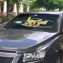 Pikachu Pokemon Zip Custom Car Windshield Sunshades
