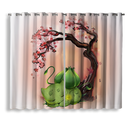 Bulbasaur Sleep Cherry Blossom Japan Style Window Curtain