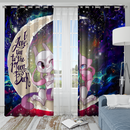Couple Mew Mewtwo Love You To The Moon Galaxy Window Curtain