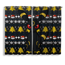 Eevee Evolution Umbreon Ugly Christmas Window Curtain