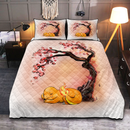 Fire Charmander Sleep Cherry Blossom Quilt Bed Sets