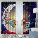 Friends Gen 1 Love You To The Moon Galaxy Window Curtain