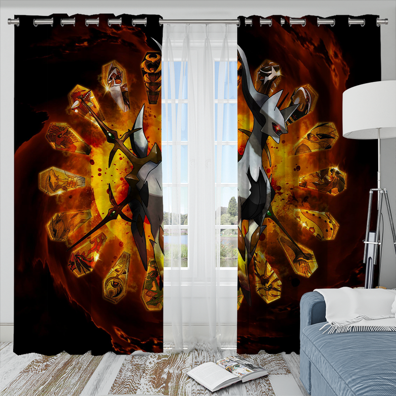 Pokemon Legends Arceus Window Curtain