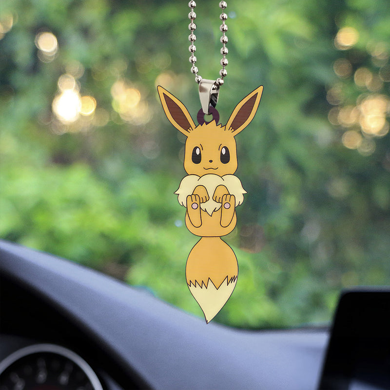 Pokemon Eevee Car Ornament Custom Car Accessories Decorations