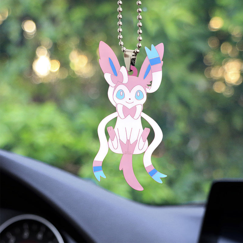 Pokemon Sylveon Eevee Evolution Car Ornament Custom Car Accessories Decorations