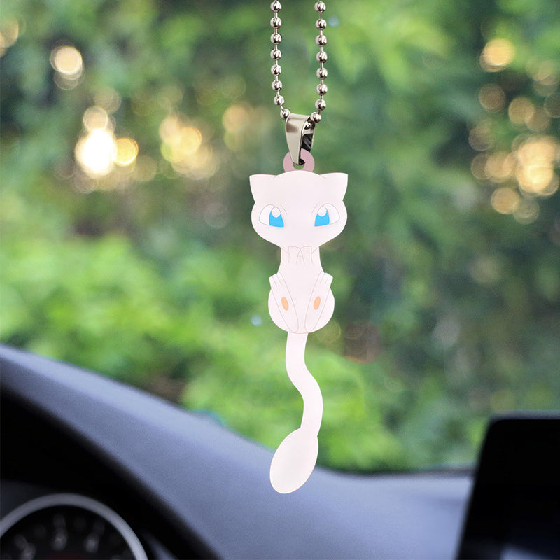 Pokemon Mew Cute Car Ornament Custom Car Accessories Decorations