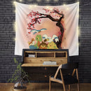 Cherry Blossom Japan Style Tapestry Room Decor