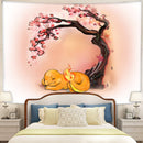 Fire Charmander Blossom Tapestry Room Decor