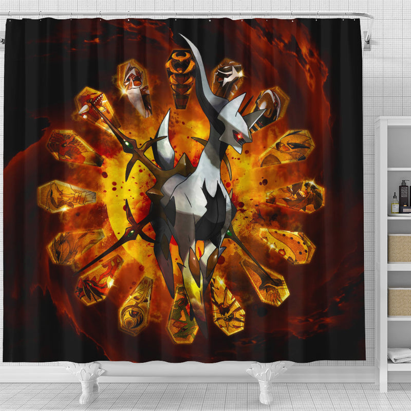 Legends Arceus Shower Curtain