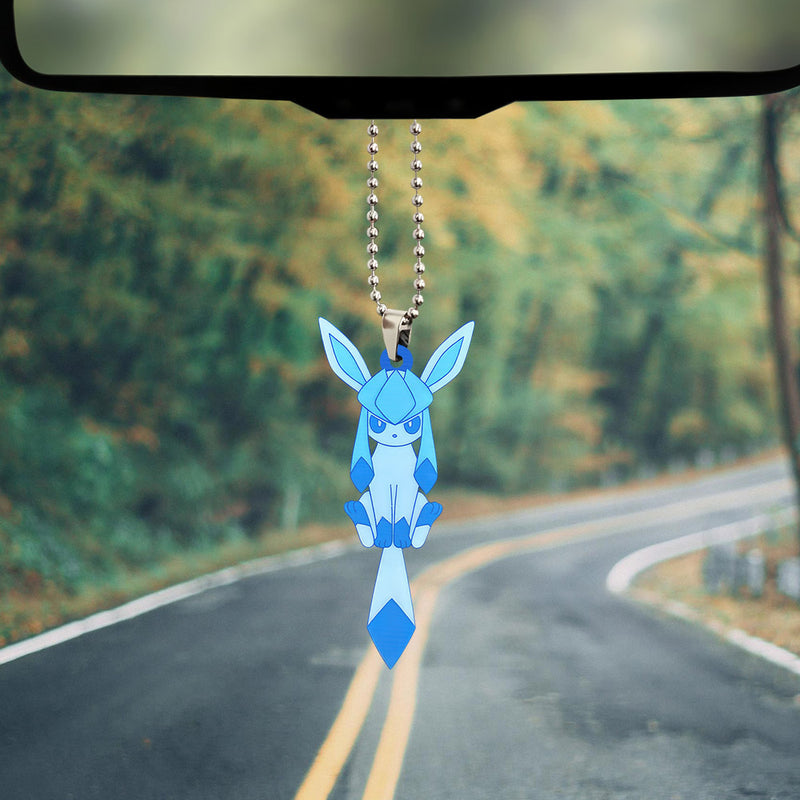 Pokemon Glaceon Eevee Evolution Car Ornament Custom Car Accessories Decorations